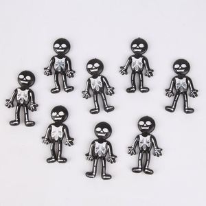 Figurine de squelette Minion Smiley Face extensible personnalisée pour Halloween, jouet souple en TPR pour soulager le stress et s'amuser - Product Image 3