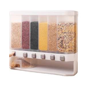 1pcs Lot de variétés Stockage facile Séparation des céréales alimentaires Séparation des céréales Plastique en vrac Stockage hermétique - Product Image 1