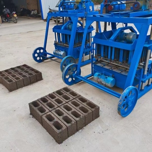 4-35 Di Động Bán Tự Động Xi Măng Bê Tông Lỗ Khoan Vòng Khối Kênh Khối Máy Làm Với Bánh Xe Cho Di Chuyển - Product Image 6