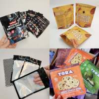 Sachet Doypack Personnalisé Imprimé par le Fabricant, Refermable avec Fermeture Éclair, Qualité Alimentaire, pour Emballage de Snacks, Noix et Compléments Alimentaires
