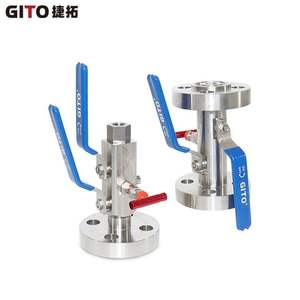 Vanne à boisseau sphérique à bride forgée en acier inoxydable DBB intégrée 3/4'' RJ 1500LB, haute pression, commande manuelle, personnalisable pour l'eau - Product Image 3