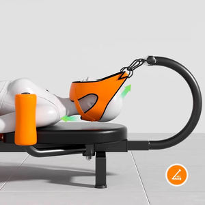 Lit de traction cervicale et <span class=keywords><strong>lombaire</strong></span> à hauteur réglable manuellement, <span class=keywords><strong>banc</strong></span> et support pour usage domestique avec cadre en acier - Product Image 2