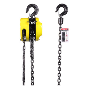 The Factory Manufactures a 1-ton Manual <strong>Chain</strong> Type Metal Lifting <strong>Pulley</strong> System Suitable for the Construction Industry - Product Image 4