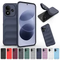 Pour Xiaomi Redmi Note 17 5G Coque en silicone liquide de luxe, coque souple pour Redmy Note17 Note 17Pro 5G, coque antichoc, armure, fundas