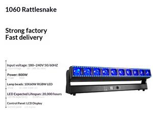 Luz Lineal LED RGBW de Venta al por Mayor, Barra de Iluminación de Escenario de 10x60W para Proyectos de Ingeniería, Locales y Uso en Instalaciones - Product Image 1