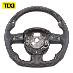 Volante de Fibra de Carbono Real TDD Compatible con Audi A5, A6L, A7, Q3, Q5, Q7, TT, R8 - Product Image 3