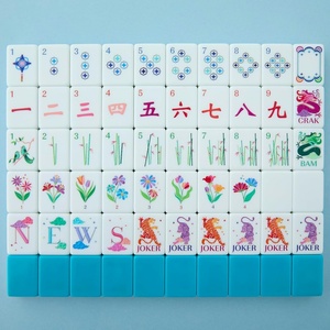 Heavenly Mahjong presenta fichas de Mahjong estilo americano, ideales para juegos de entretenimiento en interiores. - Product Image 3