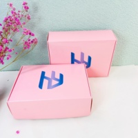 Boîte d'emballage holographique rose en stock, boîte d'emballage personnalisée pour rouge à lèvres et gloss à lèvres
