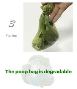 Sacs à déjections canines biodégradables et compostables personnalisés en gros, écologiques et durables, à prix abordable - Product Image 6