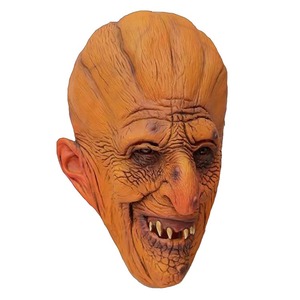 Deluxe Halloween <span class=keywords><strong>calabaza</strong></span> <span class=keywords><strong>cara</strong></span> disfraz máscara espeluznante látex cabeza Prop adultos Cosplay fiestas al por mayor tema Horror características bajo MOQ - Product Image 6