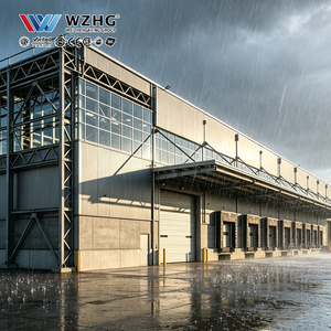 Insulated Odm Windproof Metal <b>Frame</b> Plant Turnkey Solution High Strength Sandwich Panel Multi Story Industrial - Product Image 1