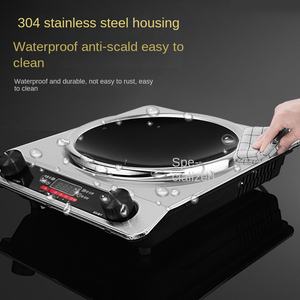 Wholesale High Power 3500W Induction <b>Cooker</b> Commercial Stainless Steel Shell Knob Control Induction Stove - Product Image 2
