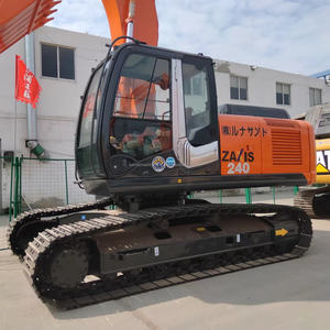 Pelleteuse d'occasion Hitachi ZX240 d'origine japonaise en bon état Grande stabilité hydraulique Pelleteuse d'occasion Hitachi - Product Image 6