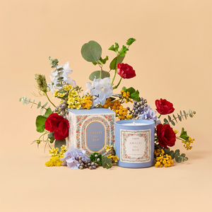 AIKUN Best Quality Luxury Hand Poured Glass Jar Scented <b>Candle</b> with Cotton Wick for Home & Living Room Decor - Product Image 1