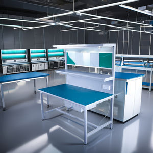 Mesa de Trabajo Antiestática ESD de Una Cara 2024 con Deflector y Cajón para Uso en Almacenes, Nueva Condición, Línea de Ensamblaje, Venta al por Mayor - Product Image 1