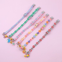 Collier en dentelle coloré en polyester avec clochette Zoyi pour chats et chiots, accessoires pour animaux de compagnie réglables