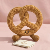 Kit de matériel de crochet Amigurumi fait main, fournitures complètes, ensemble de jouets en tricot pour débutants, projet artisanal, cadeau de Noël