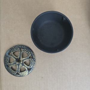 กระถาง<span class=keywords><strong>ธูป</strong></span>ทองเหลืองถาดใส่เถ้าเครื่องหอมเครื่องหอมเครื่องหอมที่ใส่เทียนดอกบัวบัว - Product Image 3