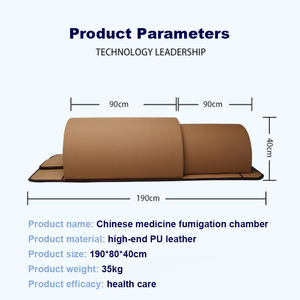 Vente directe usine : Dôme de sauna infrarouge chauffant en cuir pour spa, capsule de désintoxication, équipement pour salon de beauté - Product Image 6