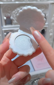 <span class=keywords><strong>Iluminador</strong></span> Facial Portátil Mini Joya en Forma de Lágrima de Piedra Lunar 3D Delicada de Shell's Jewel con Cadena - Product Image 2