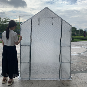 Promenade dans la <span class=keywords><strong>serre</strong></span> Portable Mini 8 <span class=keywords><strong>étagère</strong></span>s Outdoor 3 Tier Green House - Product Image 3