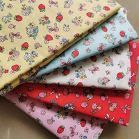 Tissu en coton naturel imprimé floral, écologique et de haute qualité, très vendu, pour la literie, la décoration intérieure, les bébés et les enfants