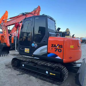 รถขุดฮิตาชิ ZX70 มือสอง สภาพดี ราคาถูก รุ่นปี 2022 น้ำหนักใช้งาน 7500 กก. บุ้งกี๋ 0.34 ลบ.ม. พร้อมเกียร์และลูกปืน - Product Image 1