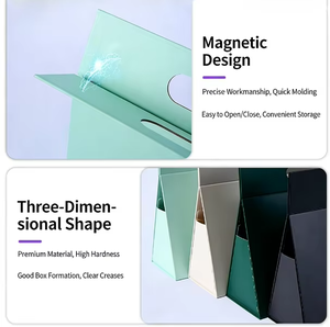 Eco -friendly Hot Sale Ready Stock Triangle <b>Gift</b> Box Foldable, Magnetic Closure with <b>Small</b> Batch Logo - Product Image 2