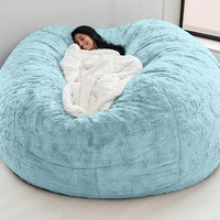 Fauteuil Poire XXL Confortable et de Haute Qualité pour Intérieur, Style Moderne (Sans Rembourrage Intérieur)
