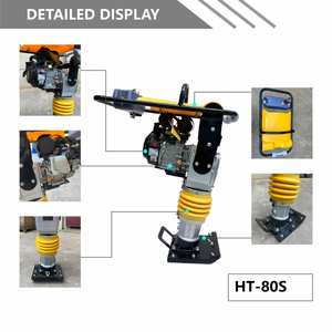 Động cơ xăng tác động <span class=keywords><strong>rammer</strong></span> 5.5-6.5HP hiệu quả cao bê tông vỉa hè tay đẩy tấm <span class=keywords><strong>rammer</strong></span> - Product Image 3