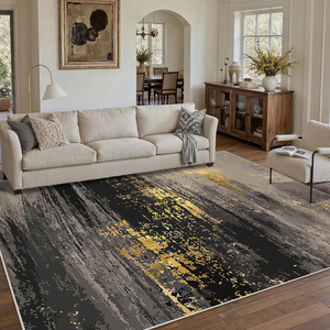 <span class=keywords><strong>Tapis</strong></span> moderne abstrait personnalisé en fausse fourrure de cachemire, lavable, antidérapant avec support TPR, <span class=keywords><strong>grand</strong></span> <span class=keywords><strong>tapis</strong></span> pour salon et chambre à coucher - Product Image 4
