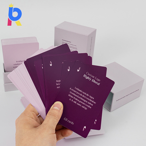 Naipes de Afirmación Fancy <span class=keywords><strong>Flash</strong></span>, <span class=keywords><strong>Papel</strong></span> Recubierto con Cartón Kraft y <span class=keywords><strong>Papel</strong></span> de Arte, Cartón Corrugado para Empaque de Cajas - Product Image 3