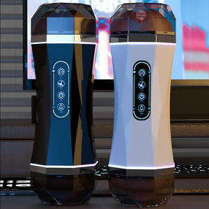 Masturbateur Électrique Masculin, Godet de Masturbation, Jouet Sexuel pour Adultes, Double Canal, Son et Vibration - Product Image 4