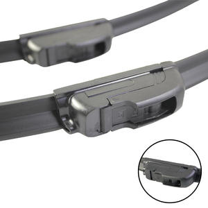 Escobilla Limpiaparabrisas Delantera para Toyota Prado 26 20, Escobillas de Goma Natural sin Marco, Compatibles con Modelos 2010-2019 - Product Image 5