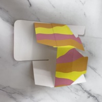 Boîtes pliables recyclables en carton avec options d'impression personnalisées sur carton ivoire, pelliculage mat et revêtement UV