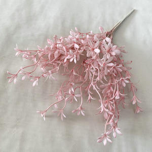 Flores artificiales de seda Rosa románticas para decoración de techo de Pascua Decoración de salón de bodas suave para hoteles y centros comerciales - Product Image 4