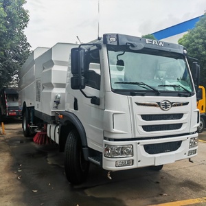 Precio de Fábrica, Camión de Limpieza y Barrido de Calles de Alta Presión Faw 4X2 de 15 CBM en Venta - Product Image 4