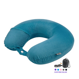 Hot bán chậm phục hồi bộ nhớ bọt du lịch gối với tùy chỉnh lưu trữ túi - Product Image 1