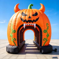 Arche gonflable personnalisée pour Halloween, tente tunnel décorative pour festival, entrée d'événement festif, arche gonflée pour accessoire de scène
