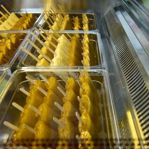 Congelador vertical pequeño para helados, 12 recipientes, exhibidor de helados con enfriamiento por aire, para tartas de helado - Product Image 4