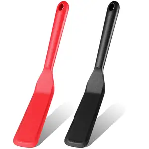 Spatule en Silicone antiadhésive, 9 pièces, crêpe longue résistante à la chaleur, retourneur à omelettes pour la pâte, fouet aux œufs, Pizza