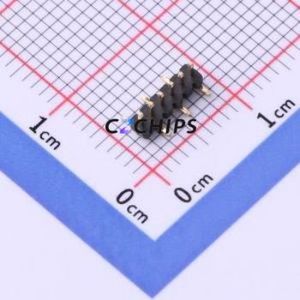 X1311WVS-06J-C18D42R1 Pin Header SMD,P=1.27mm Connector ( Pin Structure: 1x6P )( Pitch: 1.27mm )( Row Spacing: 1.27mm ) - Product Image 1
