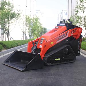 Mini Skid Steer Crawler <strong>Front</strong> End <strong>Loader</strong> V1000 With Kubota Engine CE EPA Certified 25Hp Versatile Use Stand On Compact <strong>Loaders</strong> - Product Image 6