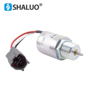 Piezas del generador DC12V interruptor de apagado del motor válvula solenoide de parada de apagado de combustible para 223D SA-3725-24 DC <span class=keywords><strong>24V</strong></span> - Product Image 1
