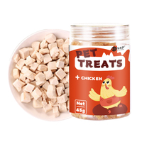 Friandises professionnelles pour animaux de compagnie Jus de poire lyophilisé Cou de canard Snacks mixtes Fabriqués avec de la viande fraîche Nourriture entièrement naturelle pour chiens et chats