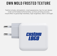 Cargador USB-C Tipo C PD Gan Superrápido de 100 W con Enchufe Europeo Original Certificado por CB, Fabricado en China, para Teléfono Móvil y Portátil