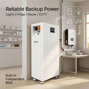 ตู้แบตเตอรี่ลิเธียม 10kWh 15kWh 48V 51.2V ระบบกักเก็บพลังงานแสงอาทิตย์ - Product Image 2
