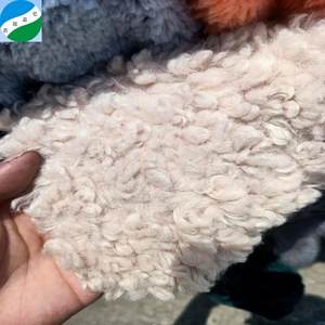 <span class=keywords><strong>Tissu</strong></span> en fausse <span class=keywords><strong>fourrure</strong></span> à poils longs en velours polyester <span class=keywords><strong>imitation</strong></span> cachemire, prix au kilo, vente en gros d'usine - Product Image 1
