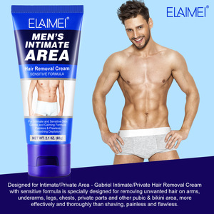 Crème dépilatoire corporelle indolore pour une peau lisse, aisselles, mains, jambes, zones intimes, corps, poils pubiens - Product Image 3