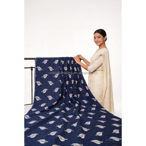 Tissus tricotés en polyester <span class=keywords><strong>100</strong></span>% teint en fil doux, jacquard bleu, 220 g/m², pour <span class=keywords><strong>matelas</strong></span> en mousse à mémoire de forme - Product Image 3